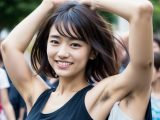 わき毛画像　埼玉県　狭山市　#ワキ毛　#わき毛　#脇毛　#腋毛　#armpit　#armpithair　　