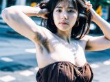 わき毛画像　茨城県　筑西市　#ワキ毛　#わき毛　#脇毛　#腋毛　#armpit　#armpithair　　