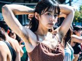 わき毛画像　大分県　日田市　#ワキ毛　#わき毛　#脇毛　#腋毛　#armpit　#armpithair　　
